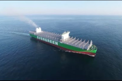 China-made world's largest container ship delivered