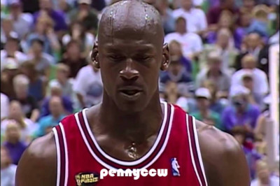Michael Jordan his last 3 minutes of career from Final game of Bulls vs Jazz (1998)