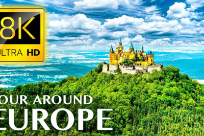 TOUR AROUND EUROPE 8K ULTRA HD