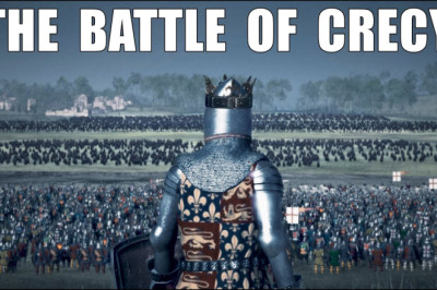 LE BATAILLE DE CRECY 1346 l ENGLAND vs FRANCE +20.000 UNIT Medieval Kingdoms Mod l 4K l.