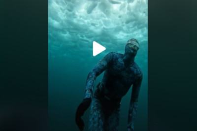 Deep dives under the ice bring me stillness