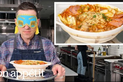 Recreating Maangchi's Budae Jjigae (Korean Army Stew) From Taste | Reverse Engineering | Bon Appétit
