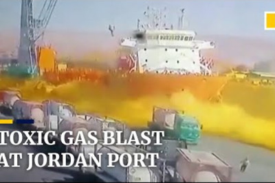 Chlorine gas explosion at Jordan’s Aqaba port kills at least 12, injures over 250