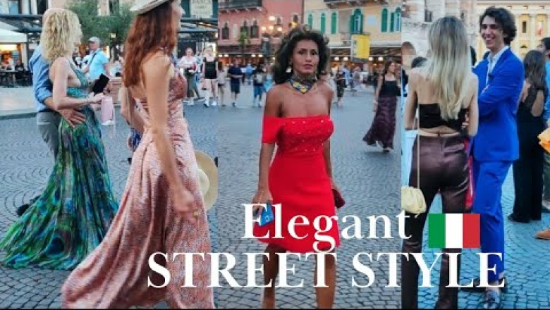 CHIC EVENING LOOKS 🇮🇹| Elegant Summer Dresses