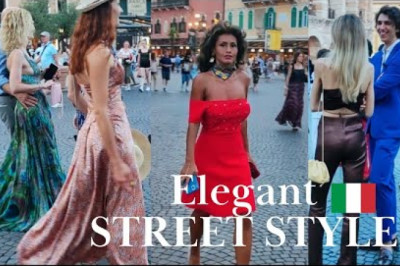 CHIC EVENING LOOKS 🇮🇹| Elegant Summer Dresses