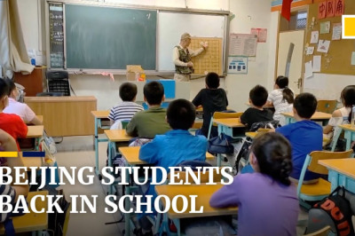 Students in Beijing return to class as Covid-19 wanes in Chinese capital