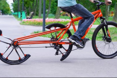Just a Normal Bike Math: 0.5 х 2 = 1 Wheel