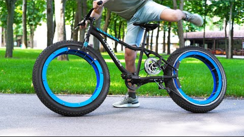 Insane Hubless Bicycle