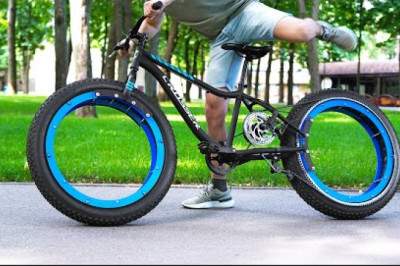 Insane Hubless Bicycle