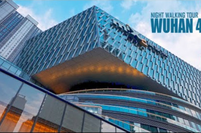 Wuhan Summer Night Walk, A Livable Modern City By The Yangtze River | Hubei, China | 4K HDR