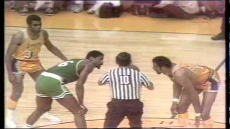 Incredible 1969 NBA Finals Gm. 7 Celtics vs. Lakers (4th Quarter)