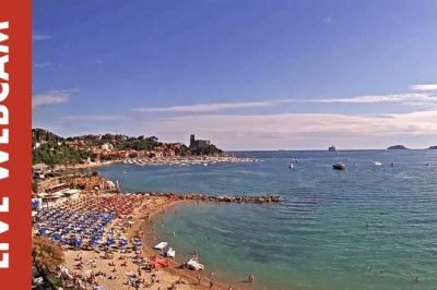 Webcam Live Lerici Venere Azzurra (SP) - Panorama dall'Hotel Florida Lerici