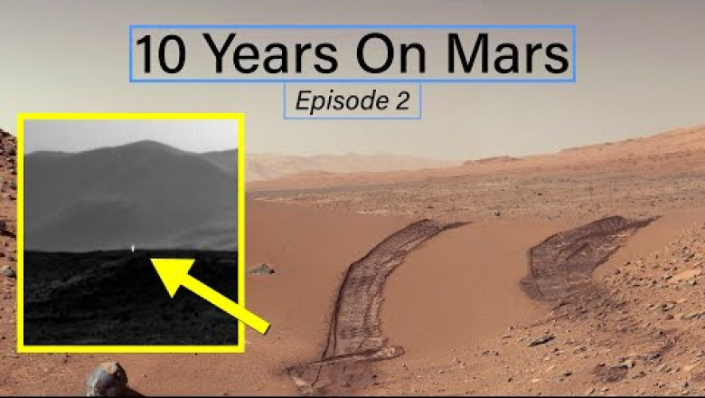 10 Years On Mars: Curiosity Sees a Strange Light