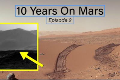 10 Years On Mars: Curiosity Sees a Strange Light