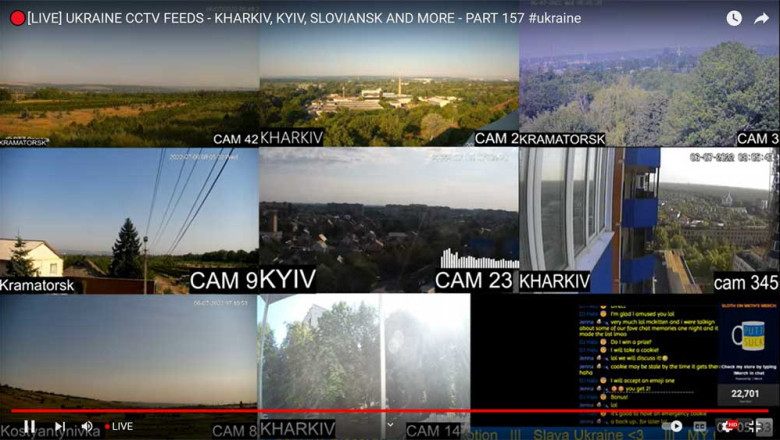 🔴Live WebCams just now KHARKIV, KYIV, SLOVIANSK AND MORE