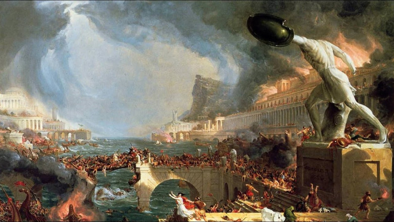 How much was lost when the Library of Alexandria burned?