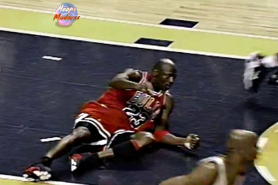 Last 1 Minute of Bulls vs Pacers Game 6 in 1998 Playoffs!