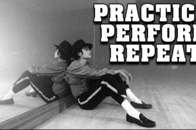 Michael Jackson Rare Footages of Dance Rehearsal