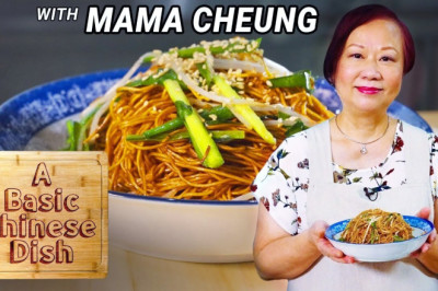 Cantonese Soy Sauce Stir-Fried Noodles(Chow Mein) | A Basic Chinese Dish X Mama Cheung