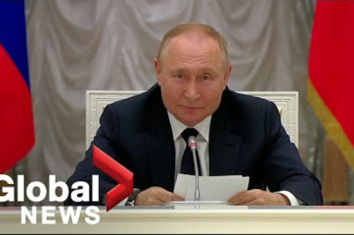 Putin: If West wants to fight us on the battlefield, they can try.