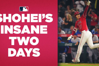 8 RBIs, and then 13 strikeouts!!! Shohei Ohtani has INSANE two games back to back!!