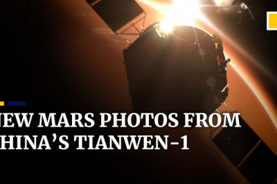 It’s a wrap for China’s Tianwen-1 Mars mission as team releases new images of the red planet