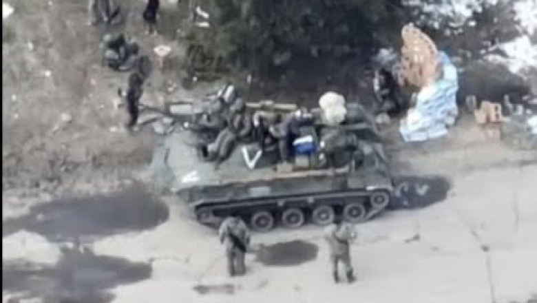 DRONE ATTACK ON AREA WITH 70 RUSSIAN MILITARY: 44 servicemen were killed, wounded escaped