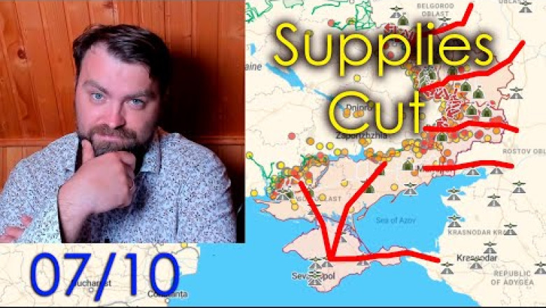 The Latest Updates from Ukraine front war with Denys| Russians Lost Supplies | Himars Rules on the war