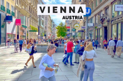 Vienna, Austria 🇦🇹 - Summer Walk 🌞 - 4K-HDR Walking Tour