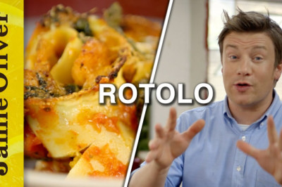 Squash and Spinach Rotolo | Save with Jamie