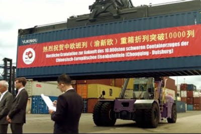 10,000th China-Europe Railway Express (Chongqing) arrives in Duisburg, Germany