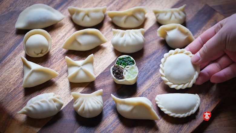 16种实用饺子包法  - 16 Ways to Wrap a Dumpling