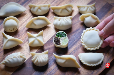 16种实用饺子包法  - 16 Ways to Wrap a Dumpling