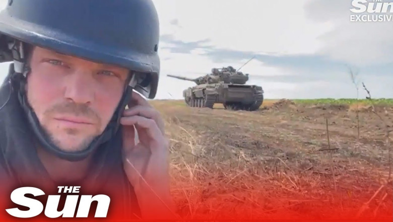 Behind the scenes with a team of Ukrainian tanks in 'operation of fire ...