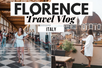 Florence Italy Vlog: Uffizi Gallery, Academia, Best Restaurants + Epic Day Trip