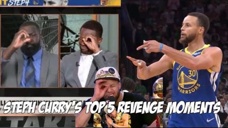 Incredible top 5 Moments Of Steph Curry Getting Revenge!!!