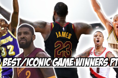 The 10 Best/Iconic Game NBA Winners Part 2!!!
