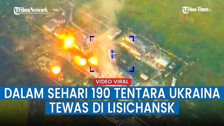 The Russian troops seize power, the Lisichansk gelatin factory burns hundreds of Zelensky's soldiers.