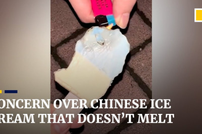Concern over Chinese ice cream that doesn’t melt even when burned