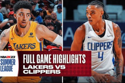 Just now LAKERS vs CLIPPERS | NBA SUMMER LEAGUE | FULL GAME HIGHLIGHTS
