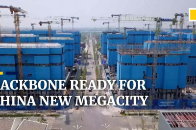 China’s new megacity Xiongan takes shape near Beijing with residential area ready by summer 2023
