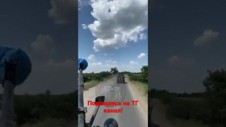 ‼️Guardian angels fly over our guys somewhere in the Donbass‼️