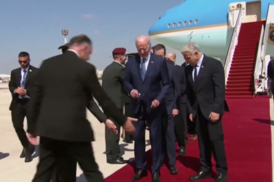 A Very Confused Joe Biden Lands In Israel, Immediately Asks