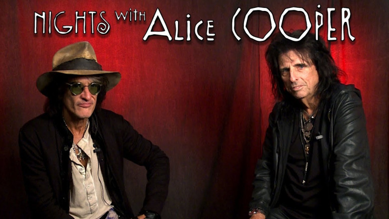 Alice Cooper and Joe Perry on performing with Johnny Depp
