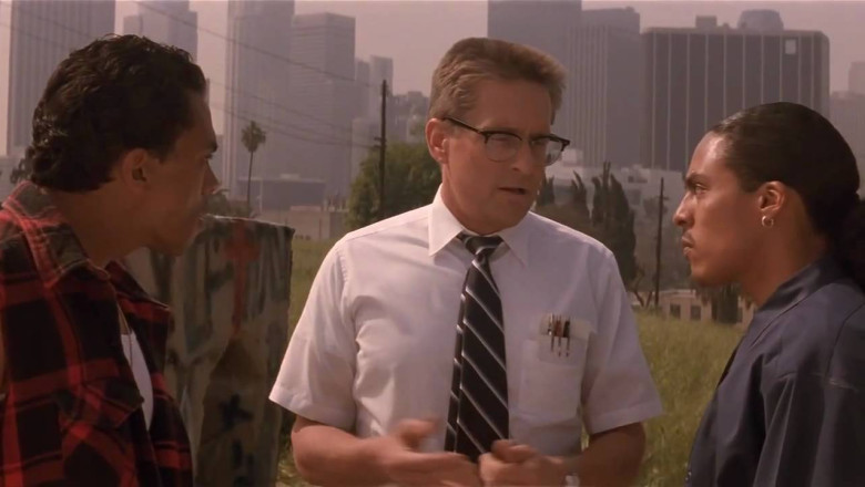 iCinema: Falling Down - "Gang Land Thing" with michael douglas