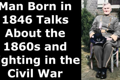 Man Born in 1846 Talks About the 1860s and Fighting in the Civil War - Restored Audio