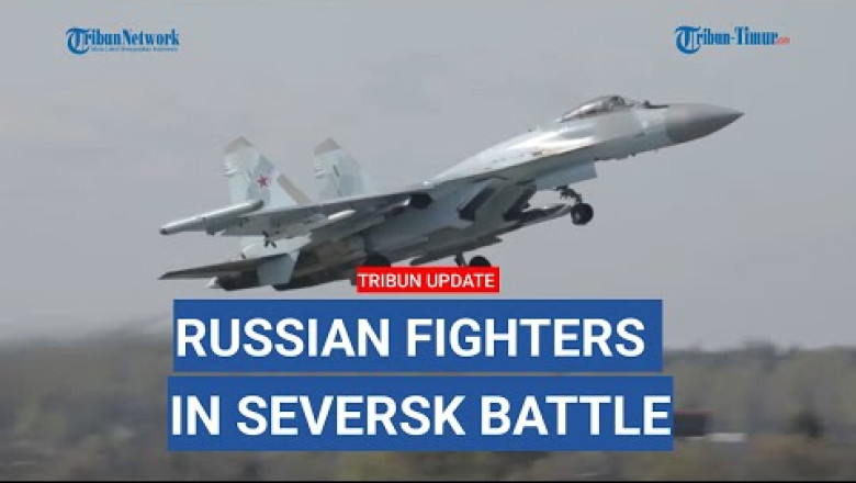 Three Ukrainian fighters shot down by Russians in a battle over the air.