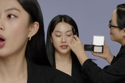 It was such an honor, Korean Makeup Artist JUNGSAEMMOOL does my makeup