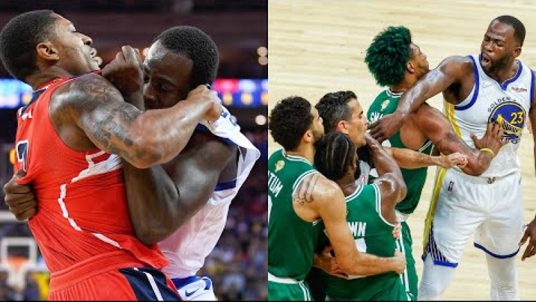 Incredible Draymond Green Greatest Fights Compilation of NBA, NFL, College Football