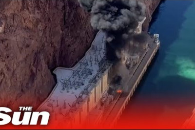 Hoover Dam explosion captured in terrifying video in Nevada